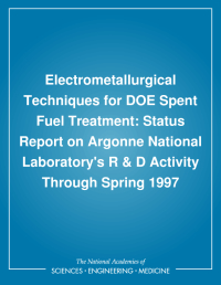 Electrometallurgical Techniques for DOE Spent Fuel Treatment: Status Report on Argonne National Laboratory's R & D Activity Through Spring 1997