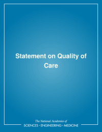 Statement on Quality of Care