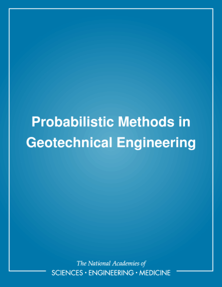 Cover: Probabilistic Methods in Geotechnical Engineering