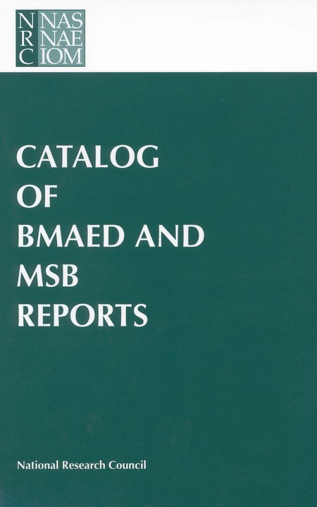 Catalog of BMAED and MSB Reports