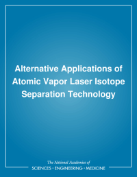 Cover Image: Alternative Applications of Atomic Vapor Laser Isotope Separation Technology