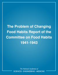 Cover Image: The Problem of Changing Food Habits