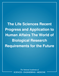 The Life Sciences: Recent Progress and Application to Human Affairs The World of Biological Research Requirements for the Future