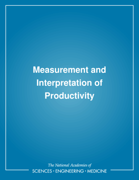 Cover: Measurement and Interpretation of Productivity