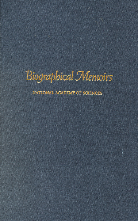 Cover: Biographical Memoirs: Volume 77
