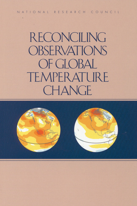 Cover: Reconciling Observations of Global Temperature Change