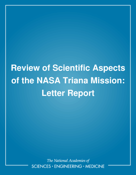 Review of Scientific Aspects of the NASA Triana Mission: Letter Report