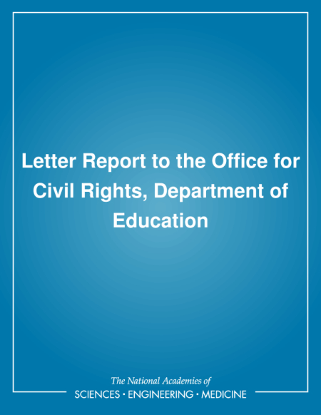 Letter Report to the Office for Civil Rights, Department of Education