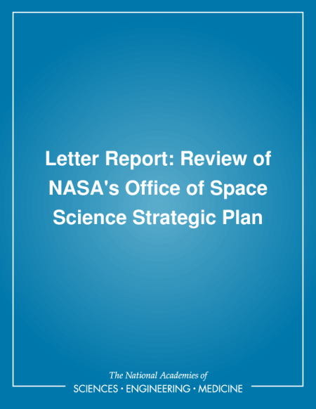 Letter Report: Review of NASA's Office of Space Science Strategic Plan