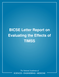 BICSE Letter Report on Evaluating the Effects of TIMSS