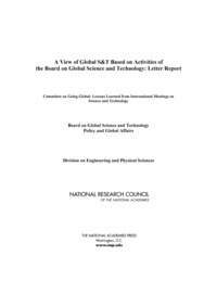 A View of Global S&T Based on Activities of the Board on Global Science and Technology: Letter Report