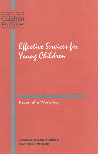 Effective Services for Young Children: Report of a Workshop