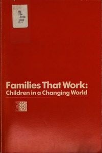 Families That Work: Children in a Changing World