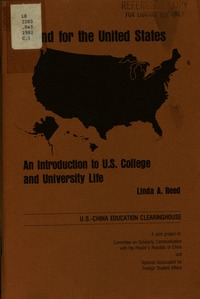 Bound for the United States: An Introduction to U.S. College and University Life