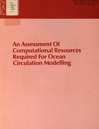 Assessment of Computational Resources Required for Ocean Circulation Modelling