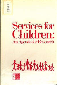 Services for Children: An Agenda for Research