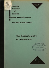 The Radiochemistry of Manganese