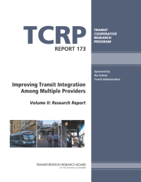 Improving Transit Integration Among Multiple Providers, Volume II: Research Report
