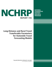 Long-Distance and Rural Travel Transferable Parameters for Statewide Travel Forecasting Models
