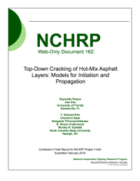 Top-Down Cracking of Hot-Mix Asphalt Layers: Models for Initiation and Propagation