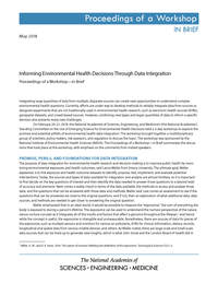 Informing Environmental Health Decisions Through Data Integration: Proceedings of a Workshop—in Brief