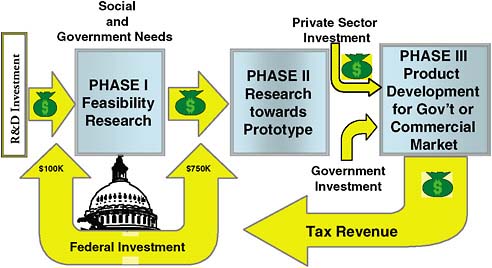 FIGURE 1-2 The structure of the SBIR program.