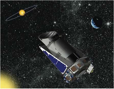 FIGURE 5.9 NASA’s first mission capable of finding Earth-size and smaller planets. SOURCE: Courtesy of NASA.