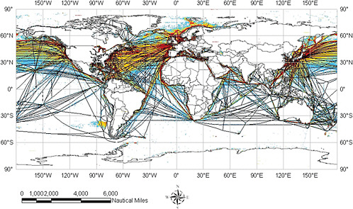 FIGURE WO-3 World waterways network.