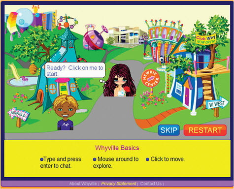 FIGURE 1-2 Example of an avatar in Whyville.