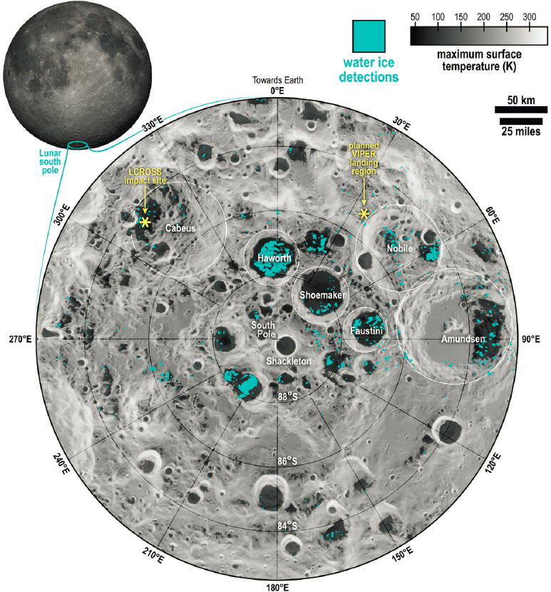 Moon's bright streaks caused by space weathering 