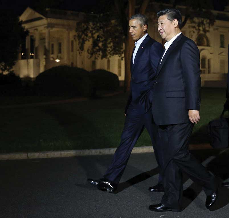 Photo of President Obama and Chinese President Xi Jinping