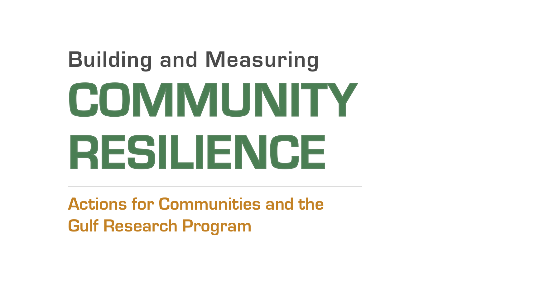 October 3rd MAPP (Online): Building Community Resilience Through