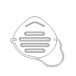 dust mask icon