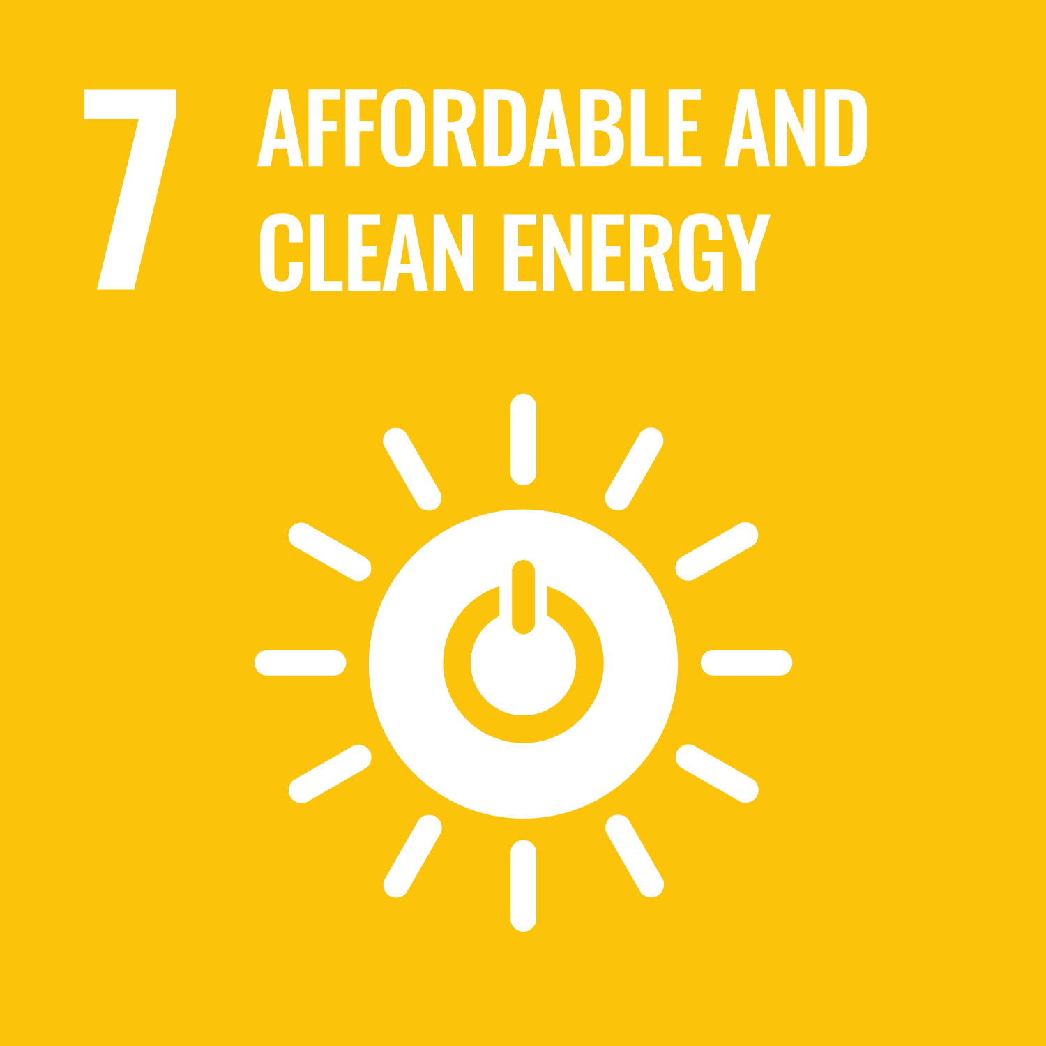 7 - Affordable and Clean Energy